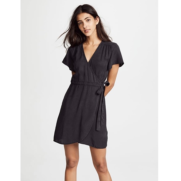 Bella Dahl Flowy Wrap Dress - Picture 4 of 10